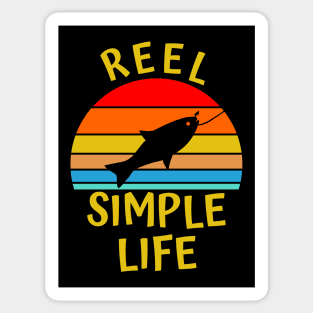 Reel Simple Life Sticker